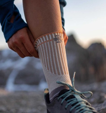 bauerfeind, enkelbandage, outdoor, wandelen, hardlopen